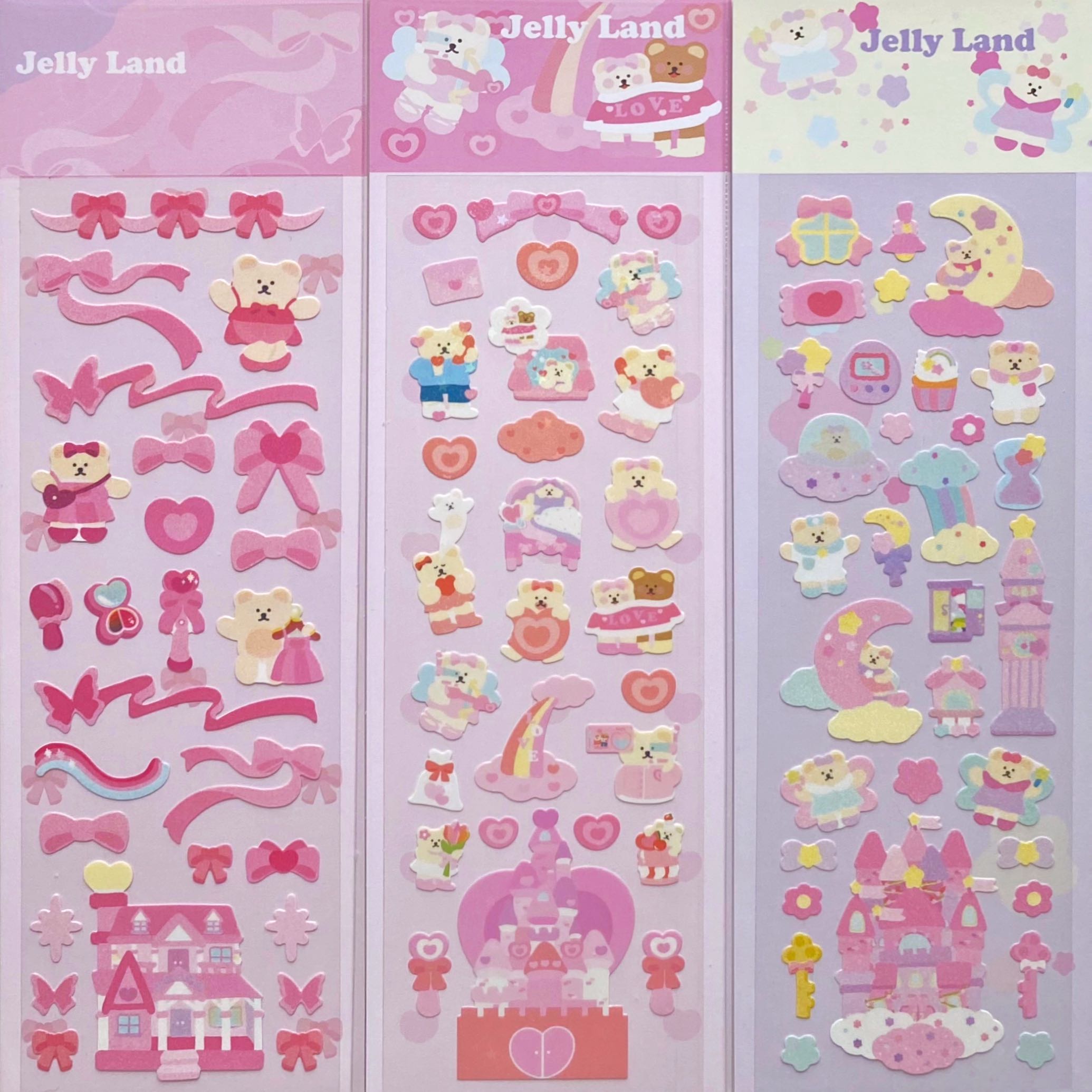 Jellyland sticker (12 types)