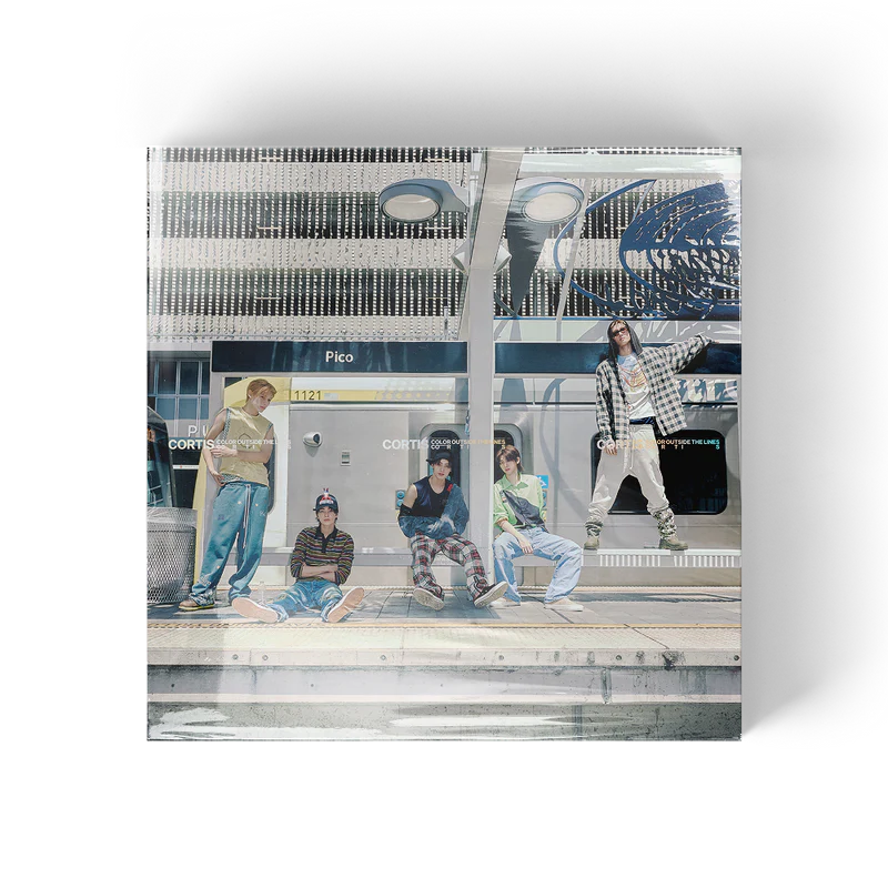 『พร้อมส่ง』(Vinyl) CORTIS The 1st EP [COLOR OUTSIDE THE LINES] (Analog) (LP)