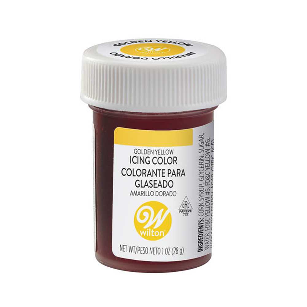 Wilton Golden Yellow Icing Color Gel สีเหลืองทอง 1 Oz.