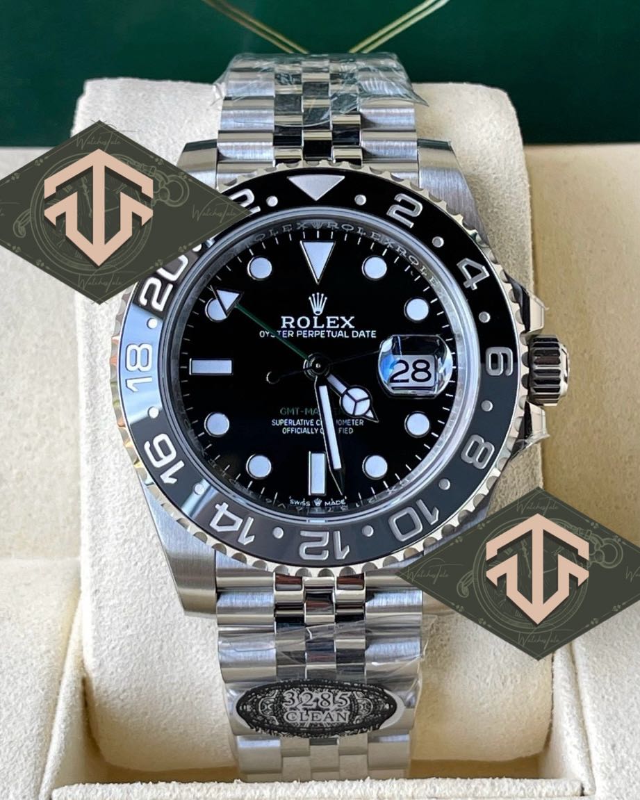 Rolex GMT Master II Black/Grey ‘Bruce Wayne’ Clean V3 Ref.126710GRNR