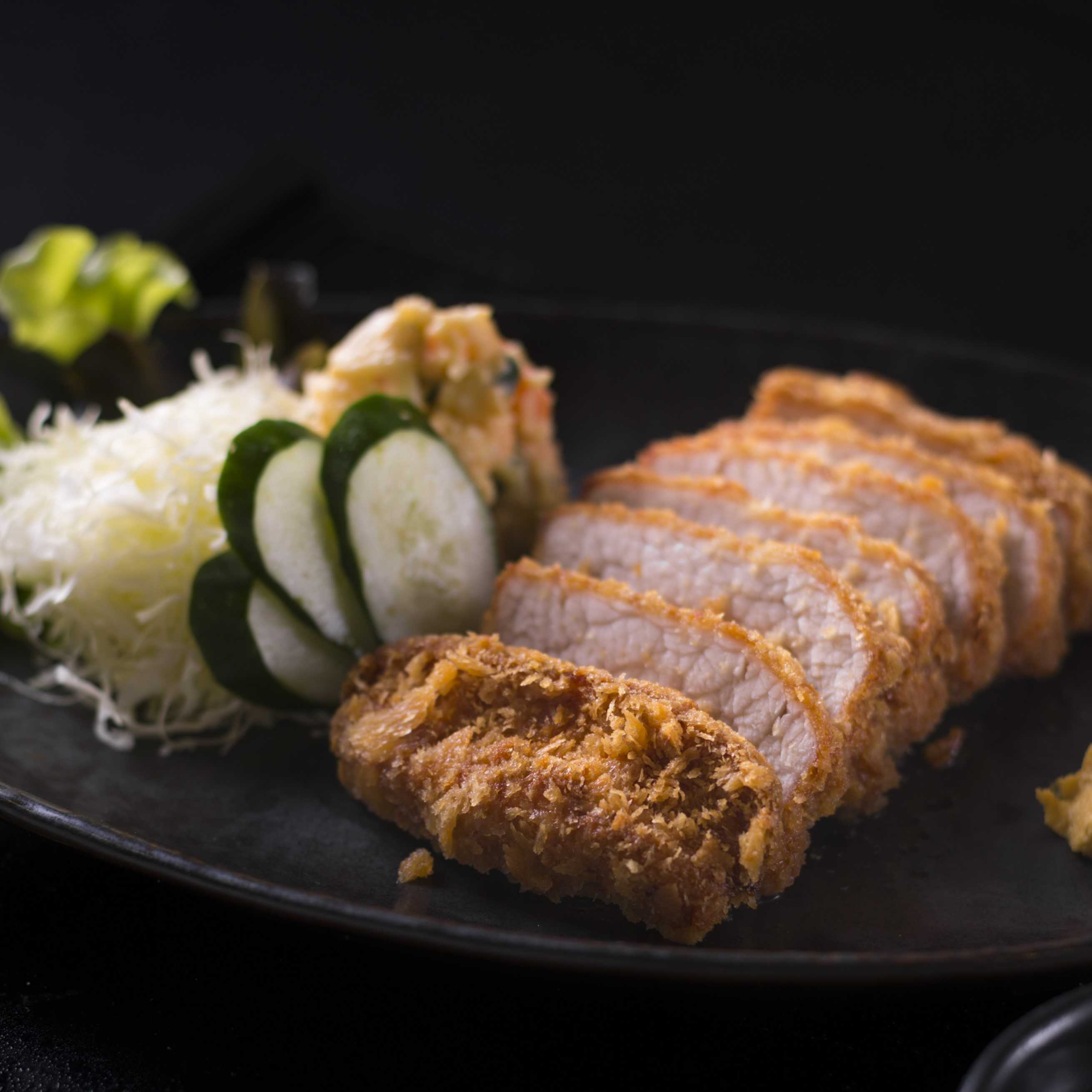 TSU Japanese Set Lunch: Pork Cutlet Selection