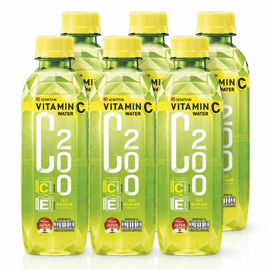 อิชิตัน วิตามิน ซี 200 เลมอน (350 มล. X 6 ขวด )  8858891306815  (07)