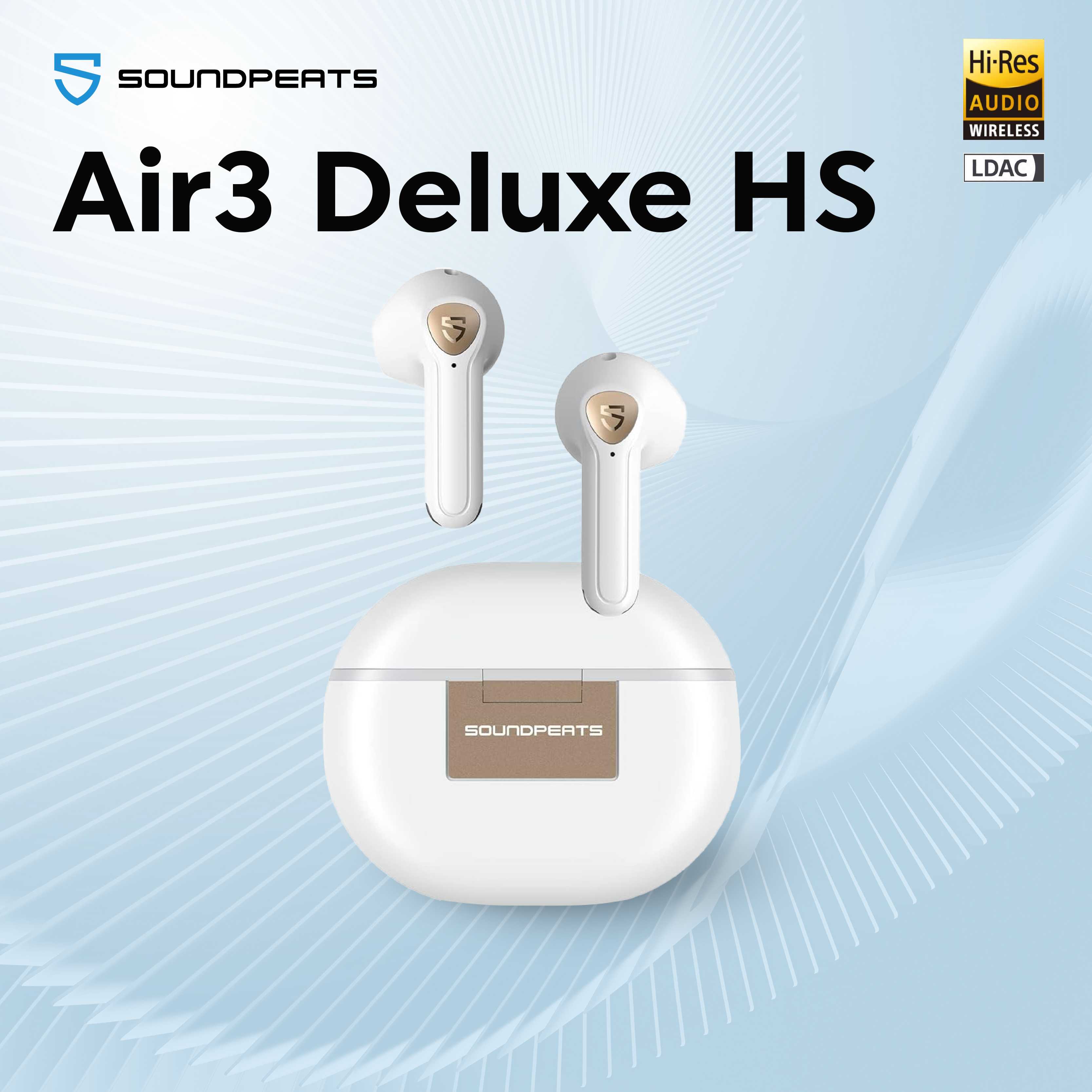 หูฟังบลูทูธ SoundPEATS Air3 Deluxe HS White