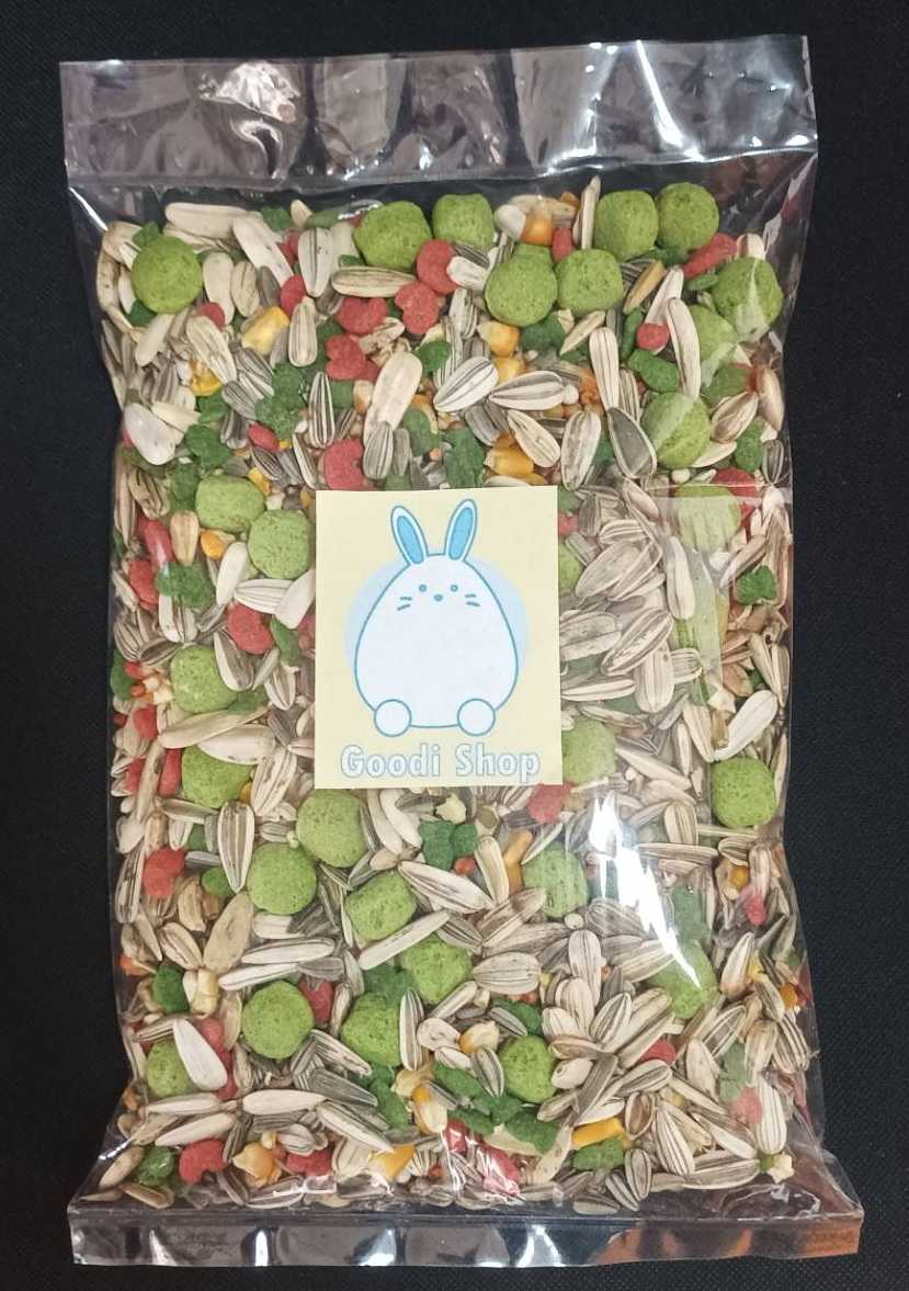 ธัญพืชรวม อาหารหนูแฮมเตอร์ ขนาด 500g 1 กิโล