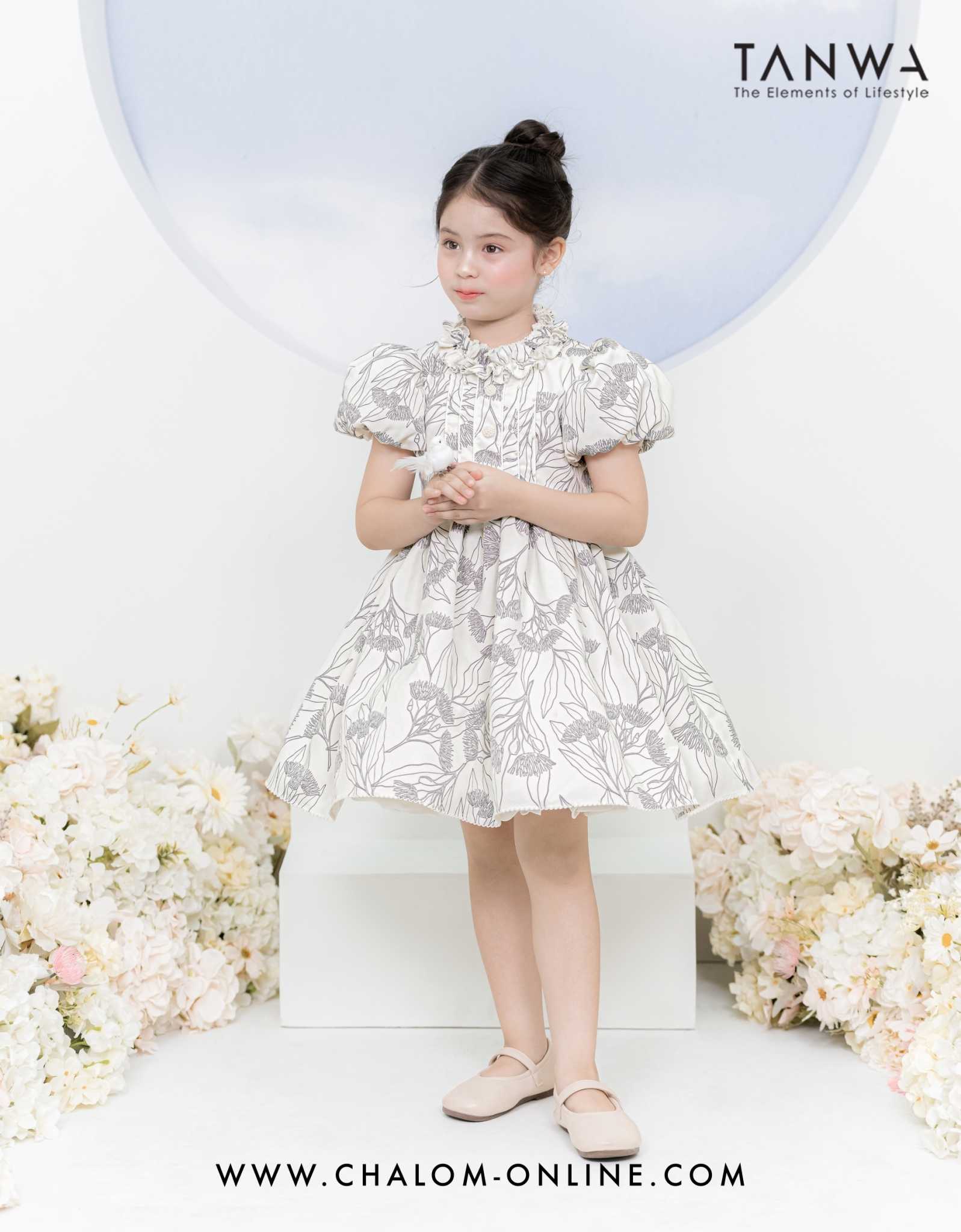 KS TP 536 CP  ชุดเดรส  5Y-12Y