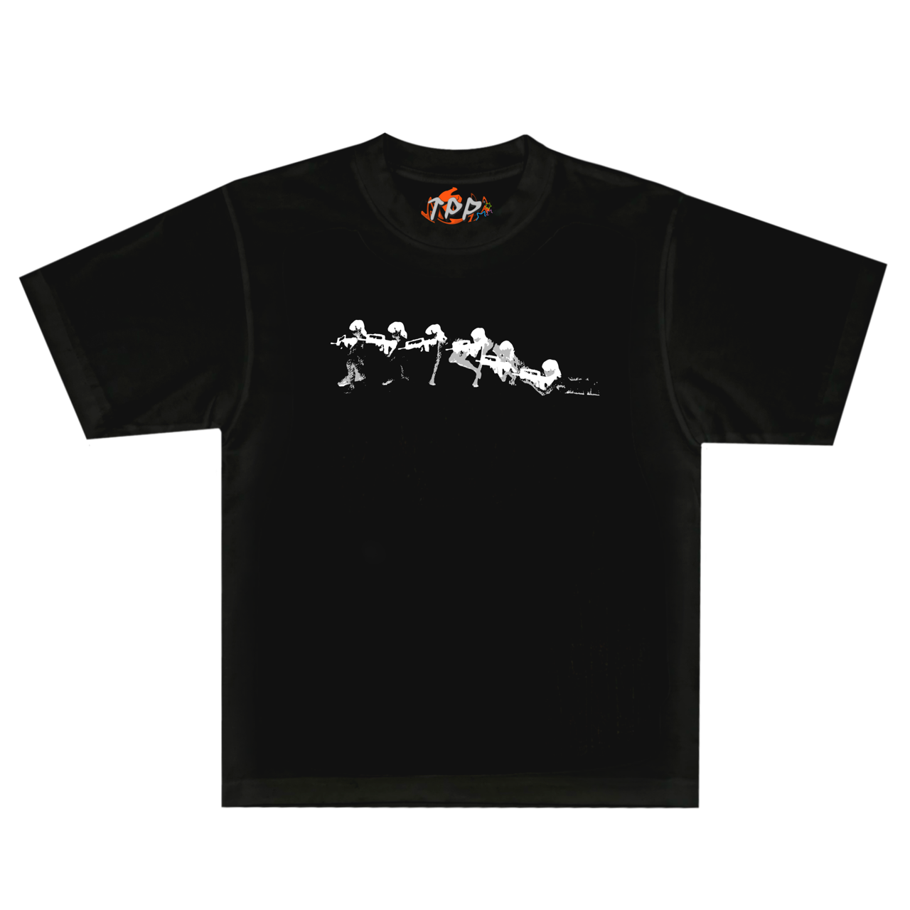 TPP® ANGEL ARMY BLACK T-SHIRT 