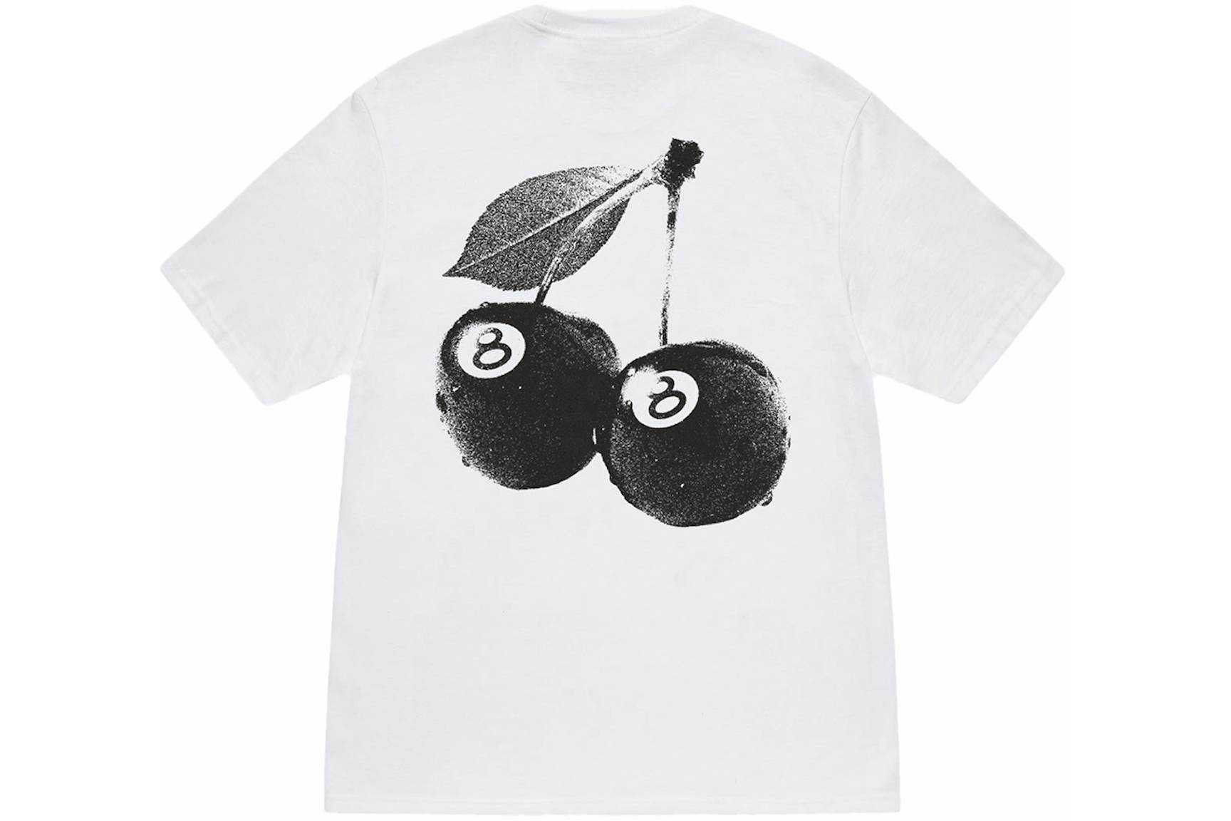 Stussy Cherry White T-Shirt (US)