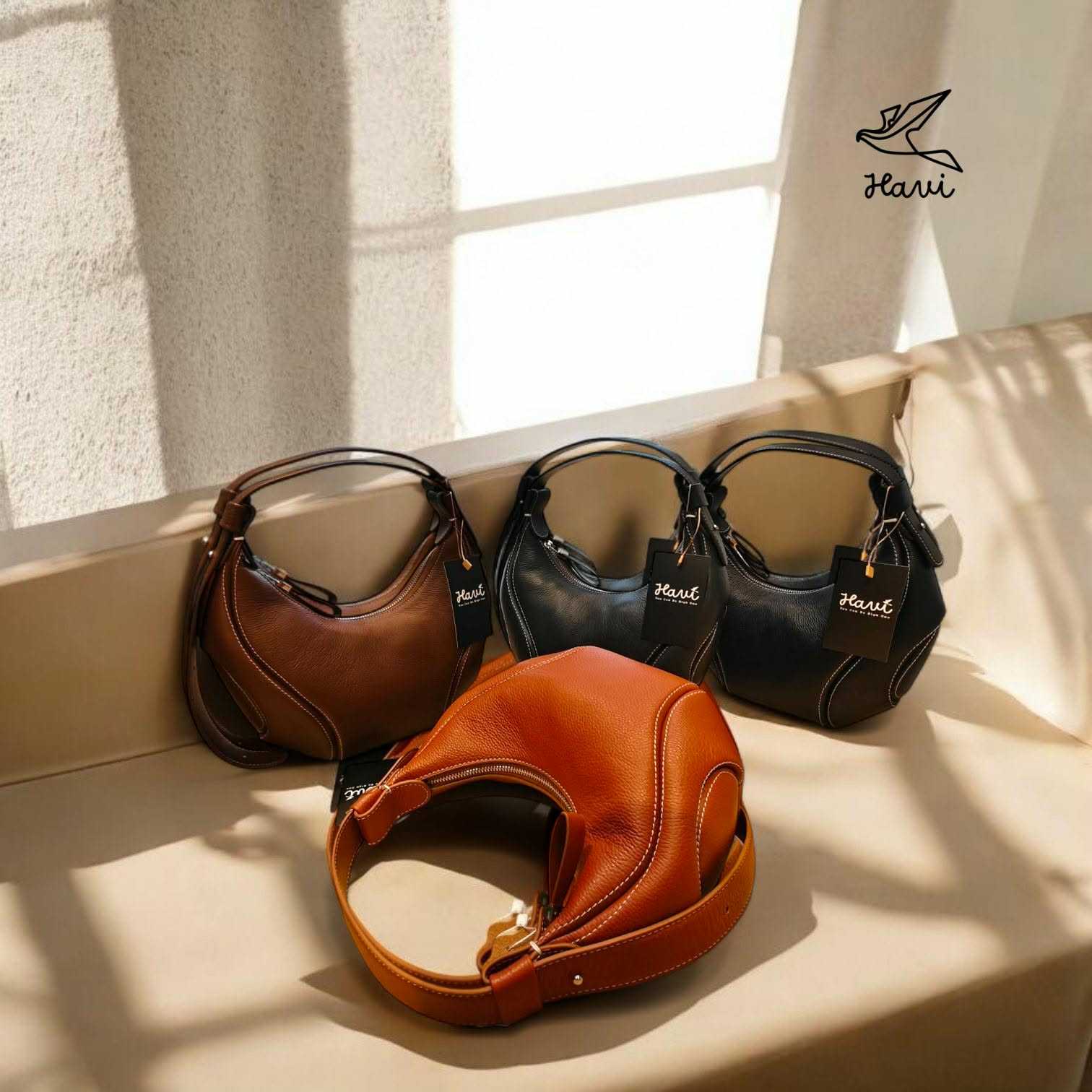 🌟🌟 HAVI 🌟🌟 กระเป๋าหนังวัวแท้ 100% งานแฮนด์เมด เกรดพรีเมี่ยม🪡🧵