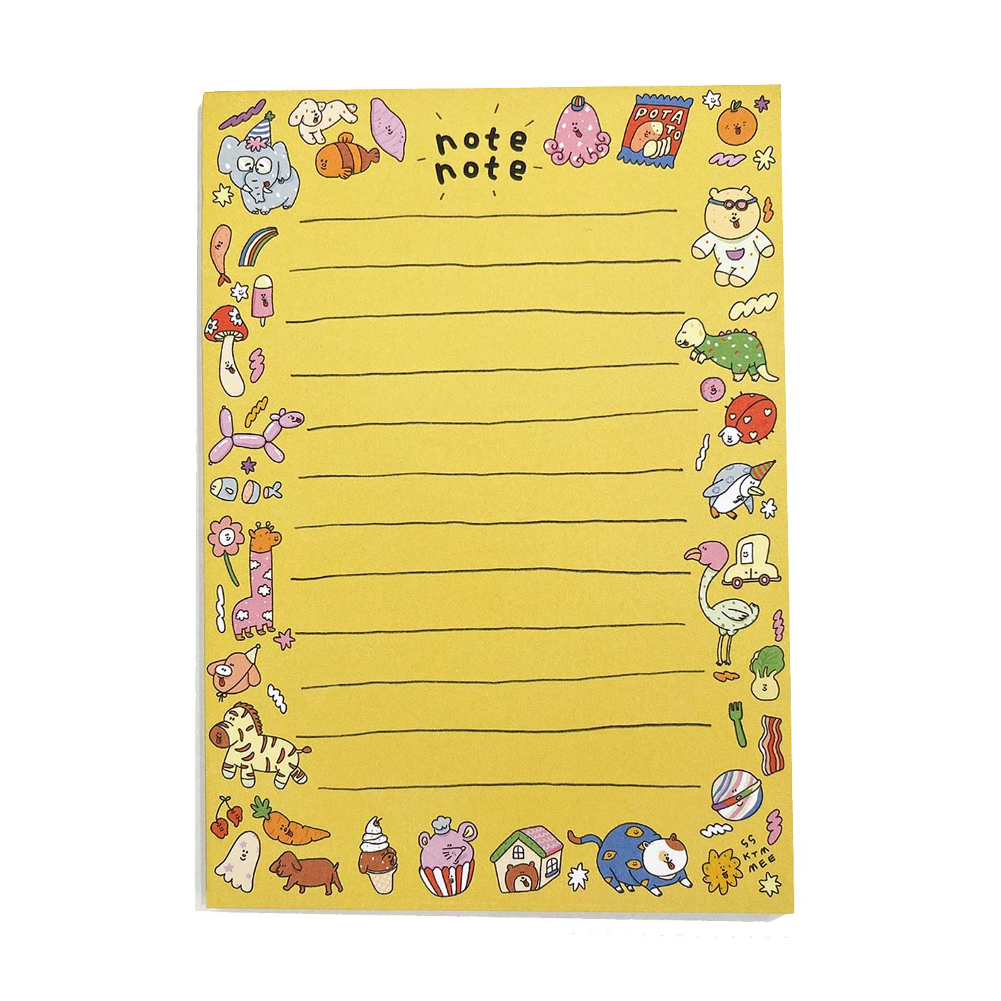 a6 notepad - tiny special