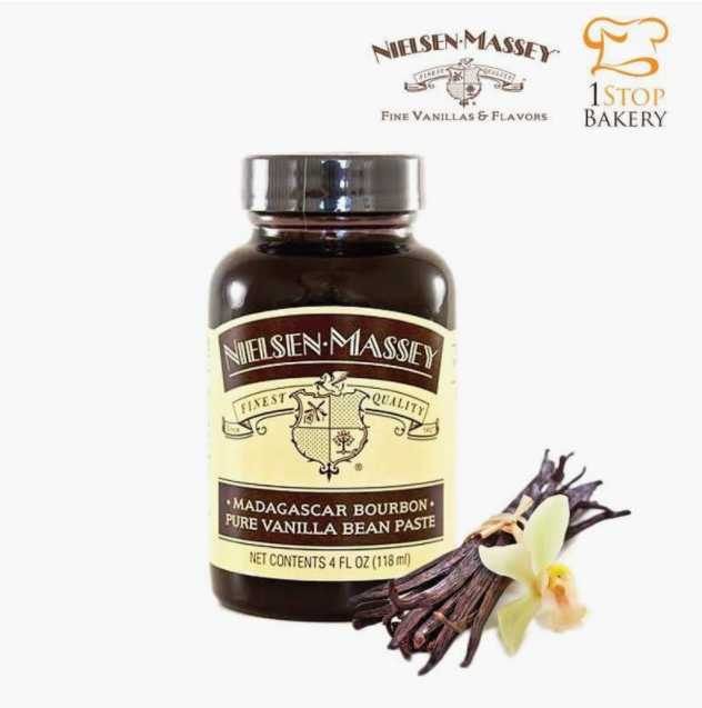 Nielsen Massey Pure Vanilla Bean Paste 118 ml. 4 oz / วนิลาบีสเพลส