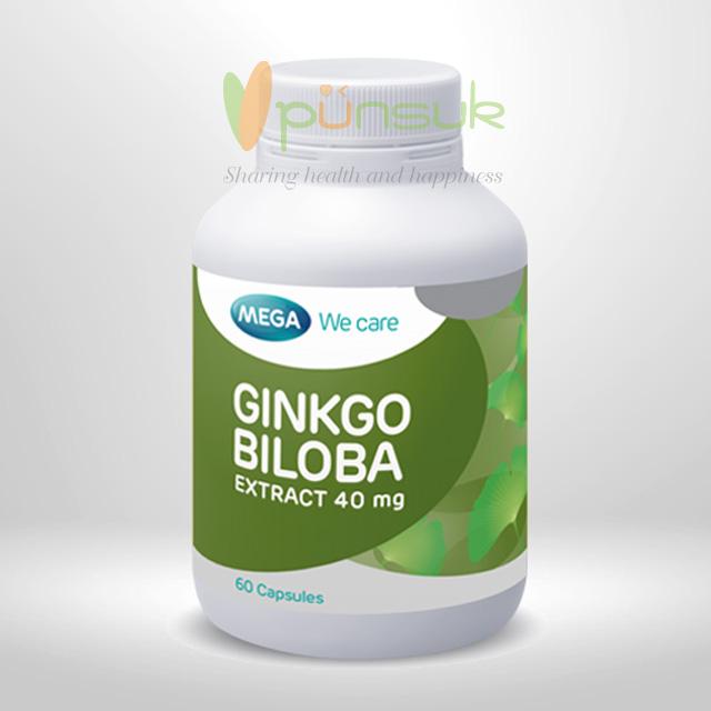 MEGA We care Ginkgo Biloba (60 Capsules)