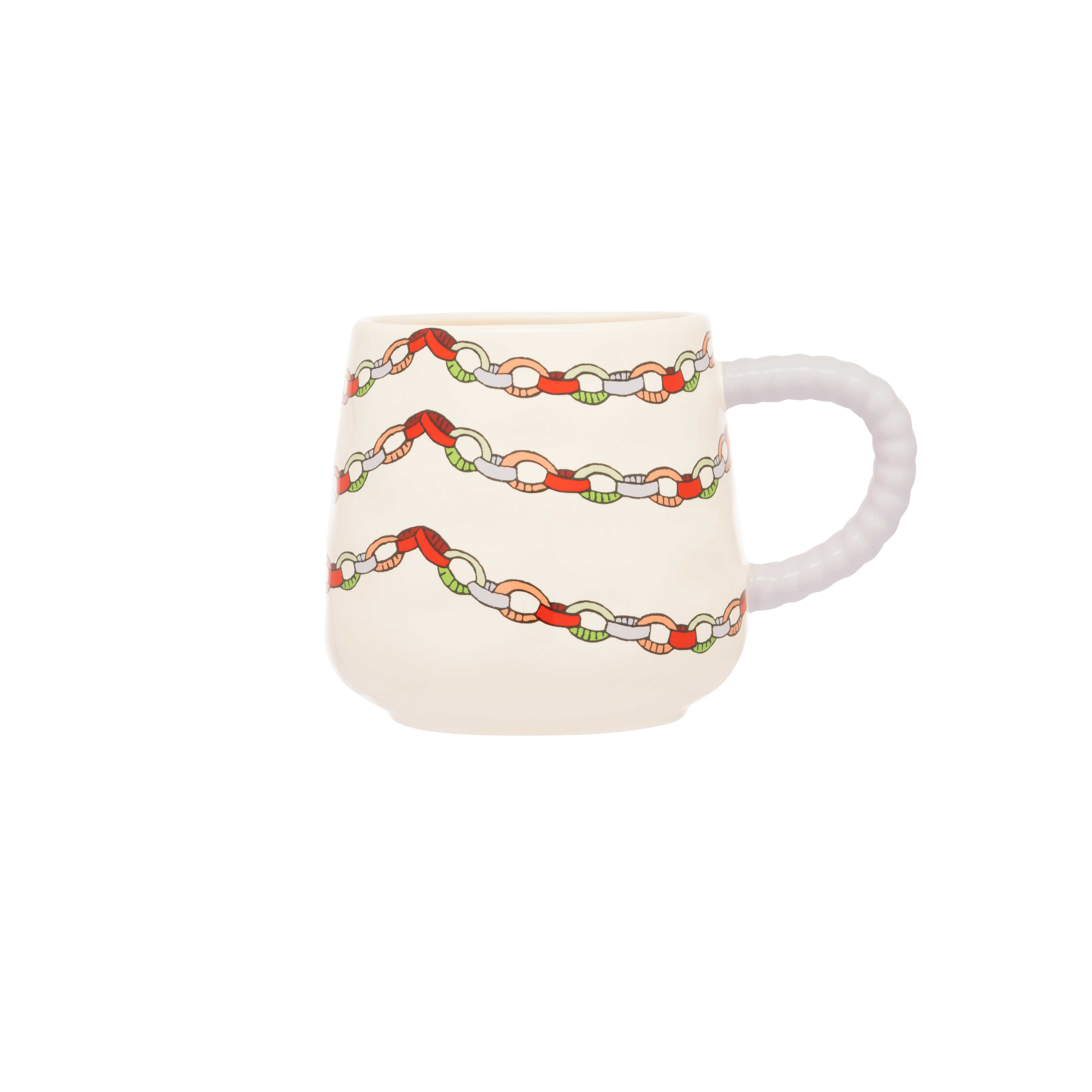 CK PAPERCHAIN TWISTED HANDLE BILLIE MUG