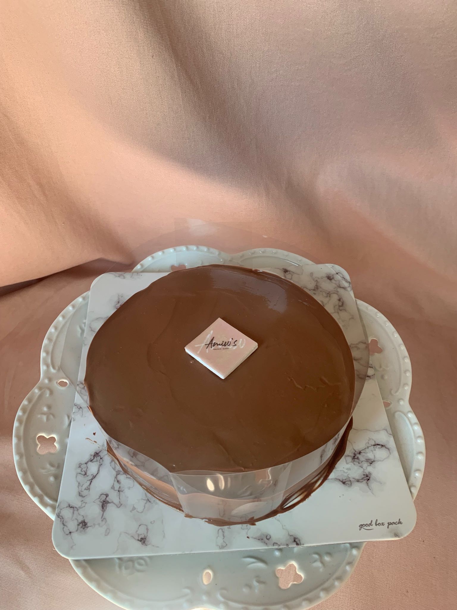 1 lbs Valrhona Fountain Cake 