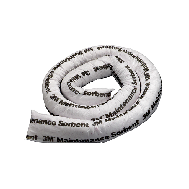SS-3M Spill Absorbent Boom for Oil Use, 45 L Capacity, 12 per Pack