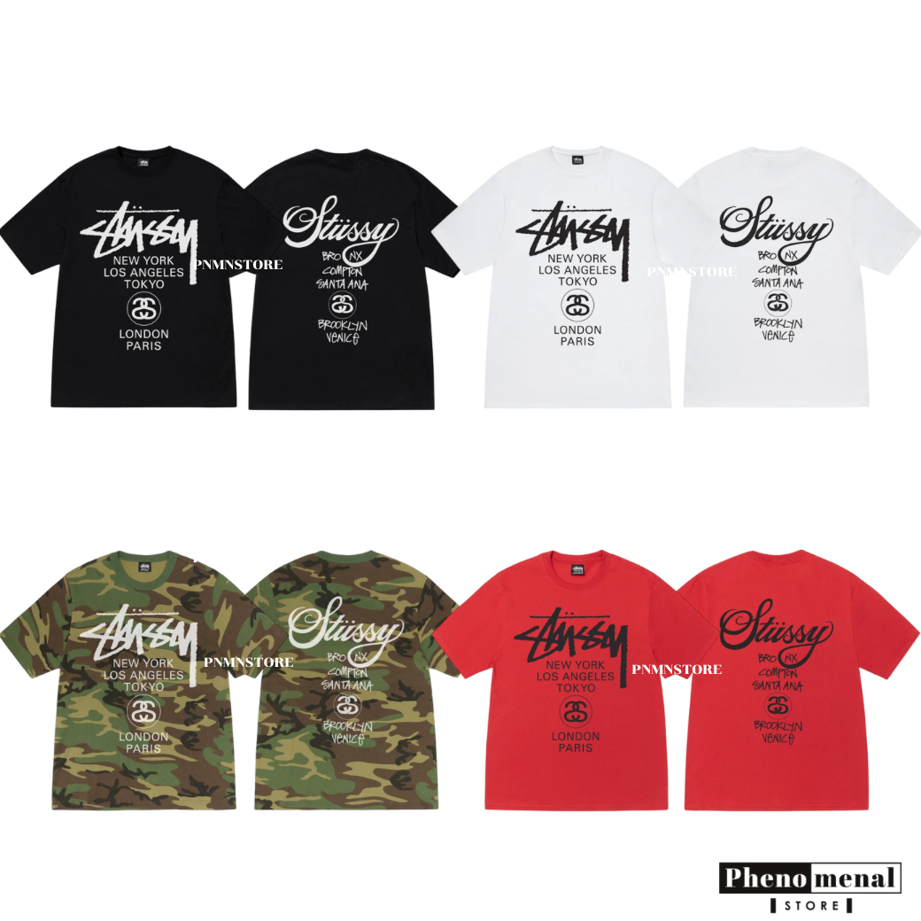 เสื้อ STÜSSY TEE US ของแท้ พร้อมส่ง