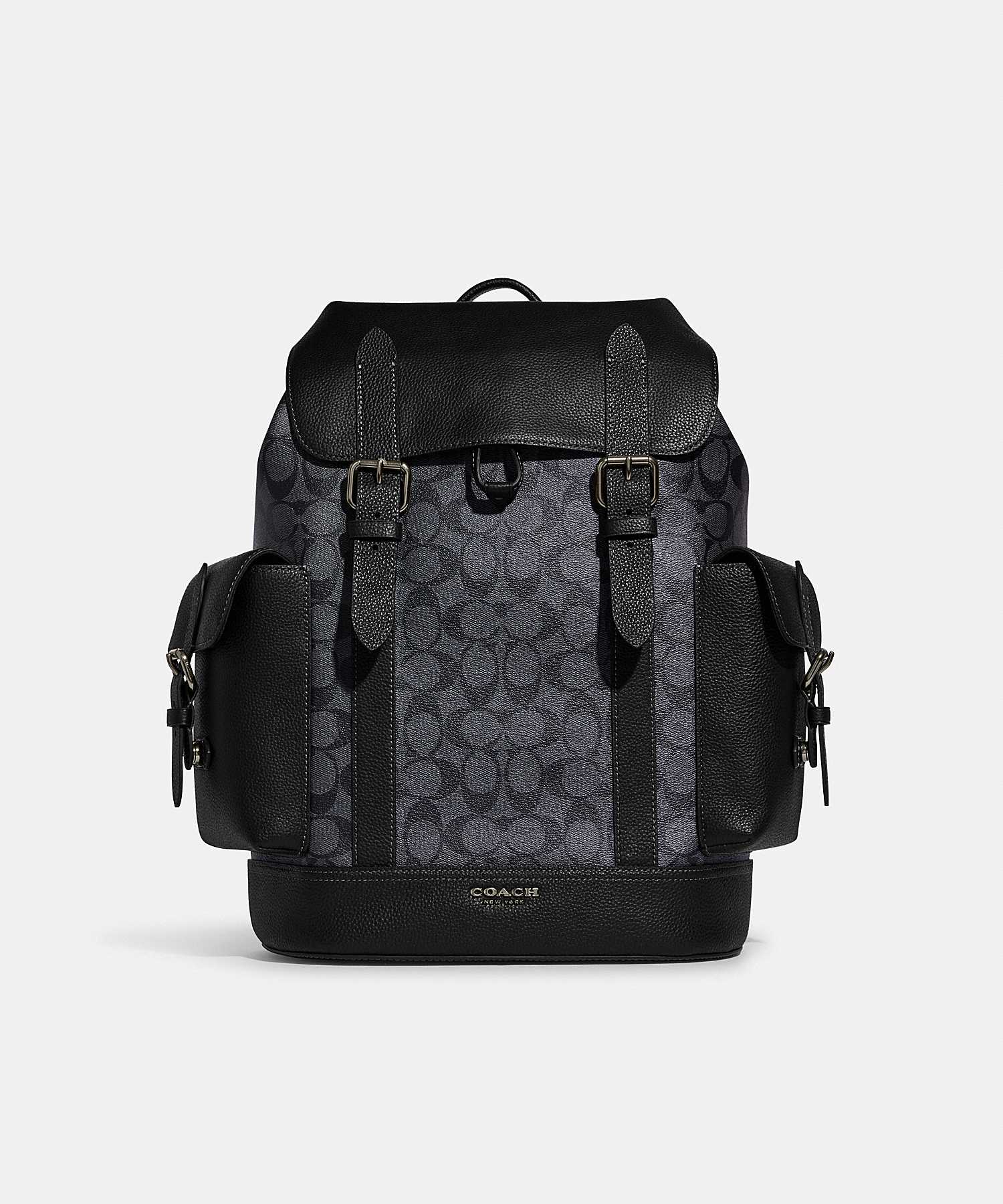 COACH HUDSON BACKPACK IN SIGNATURE CANVAS CR388 QBMI5