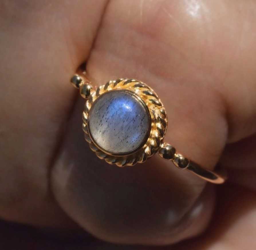 แหวนพลอย #minimring รหัส R056