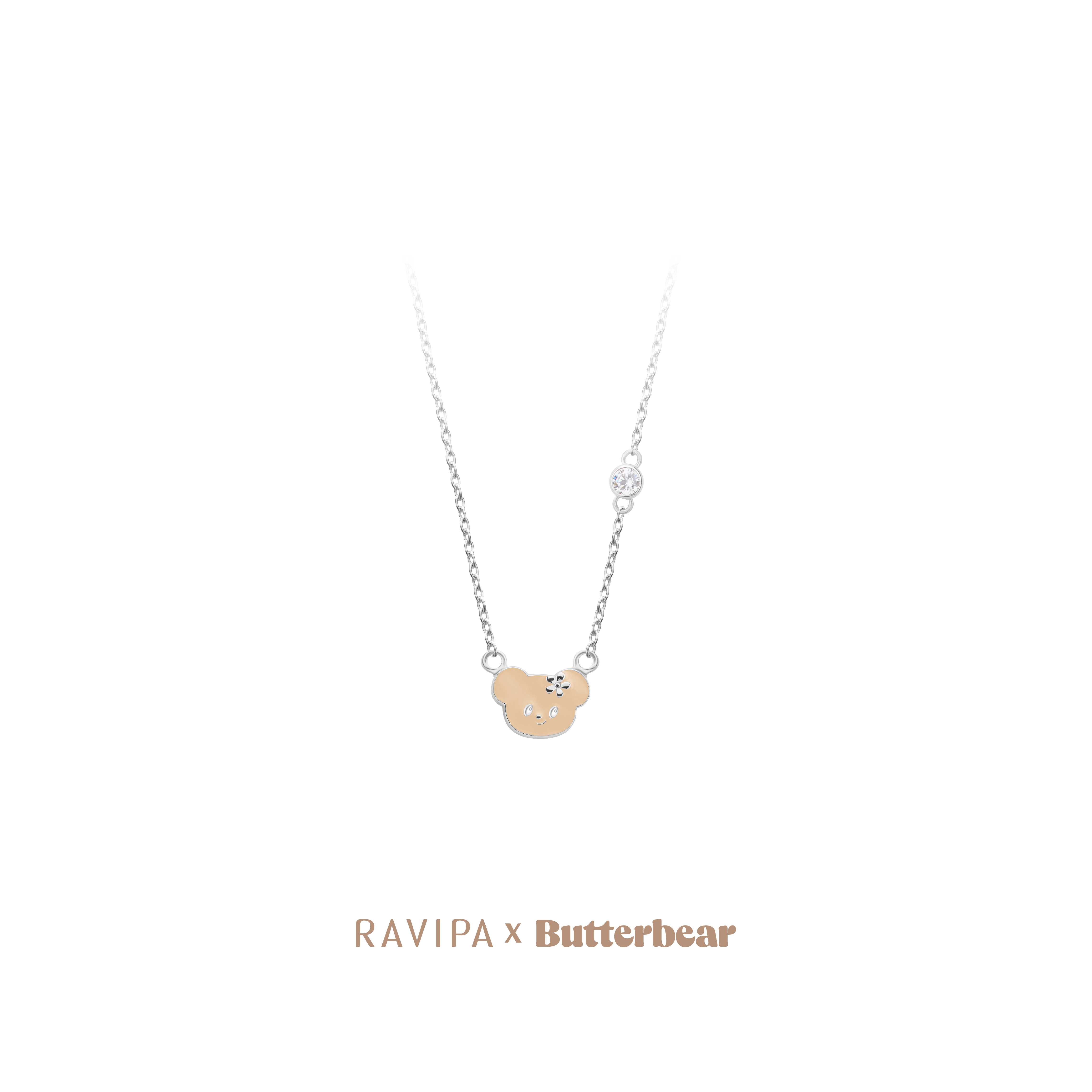 RAVIPA x Butterbear Diamond Necklace