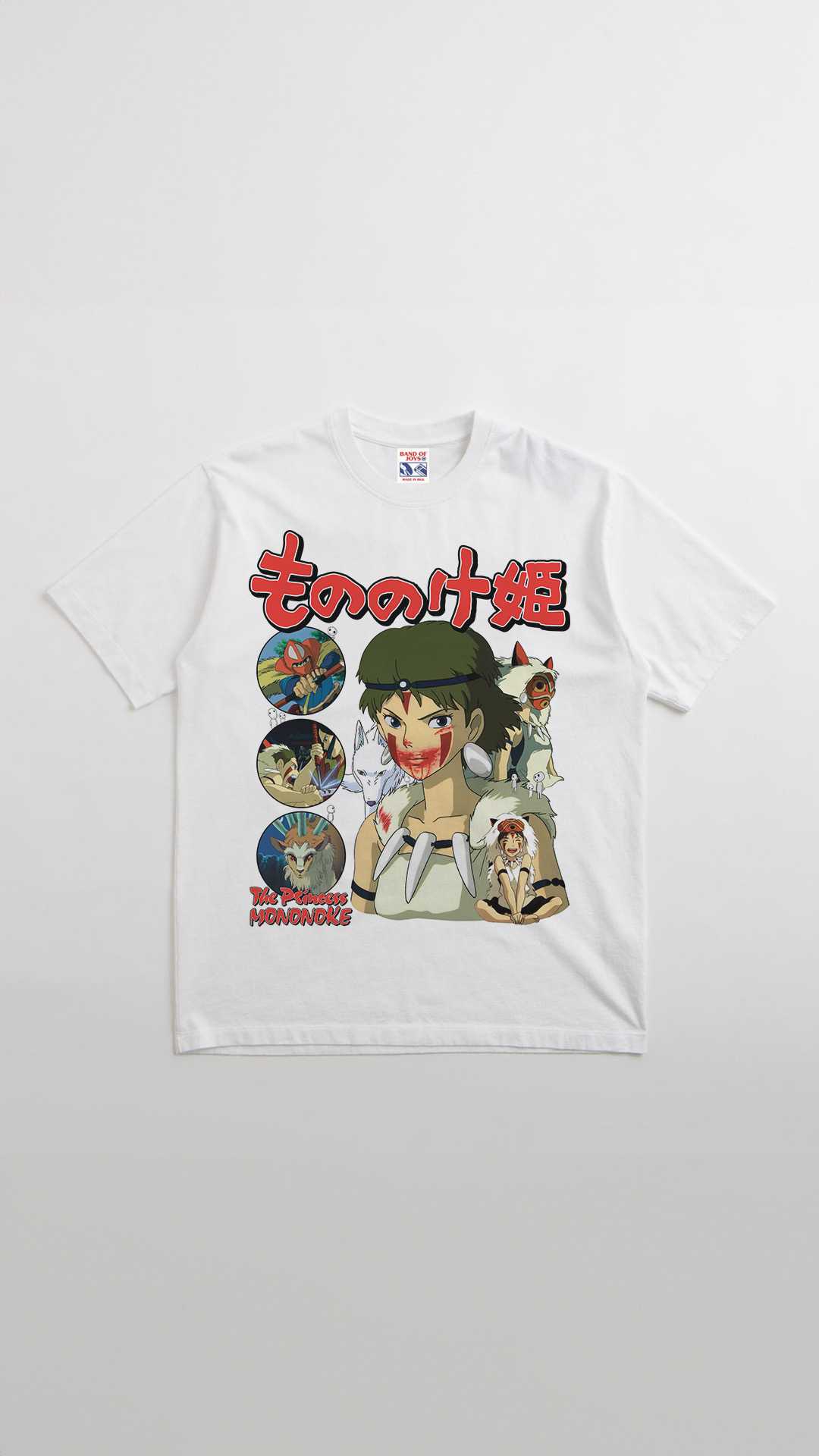 Princess Mononoke - เสื้อทรง Oversized และทรงปกติ