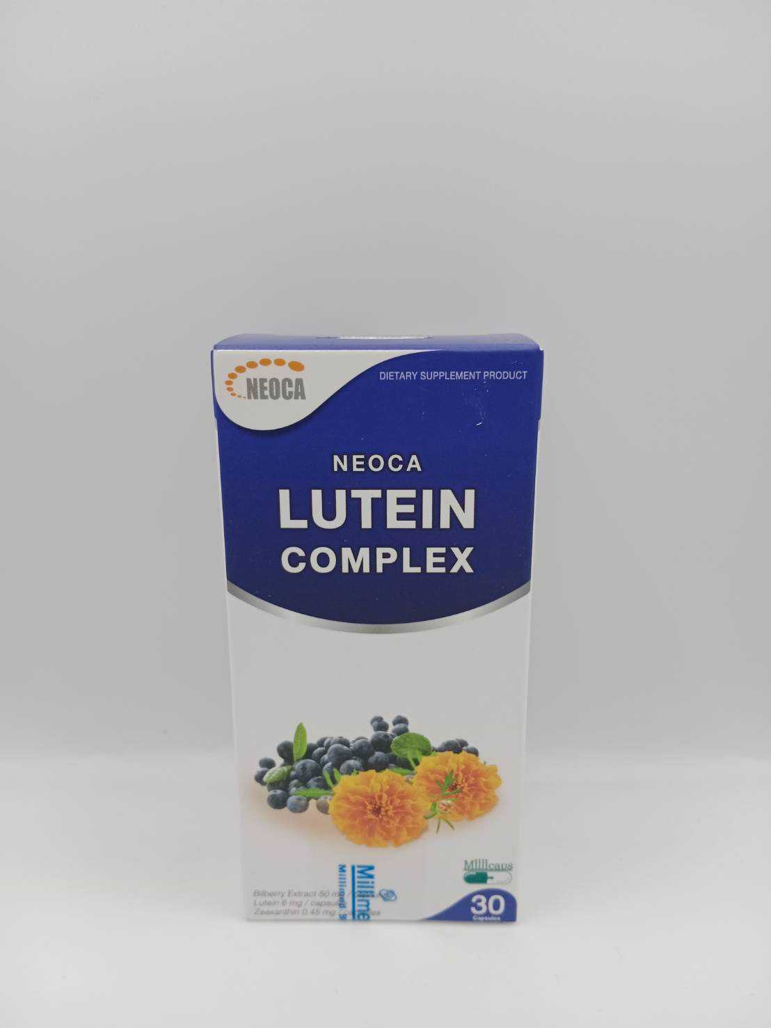 NEOCA LUTEIN COMPLEX 30'S สารสกัดลูทีนเข้มข้น 6 มก.