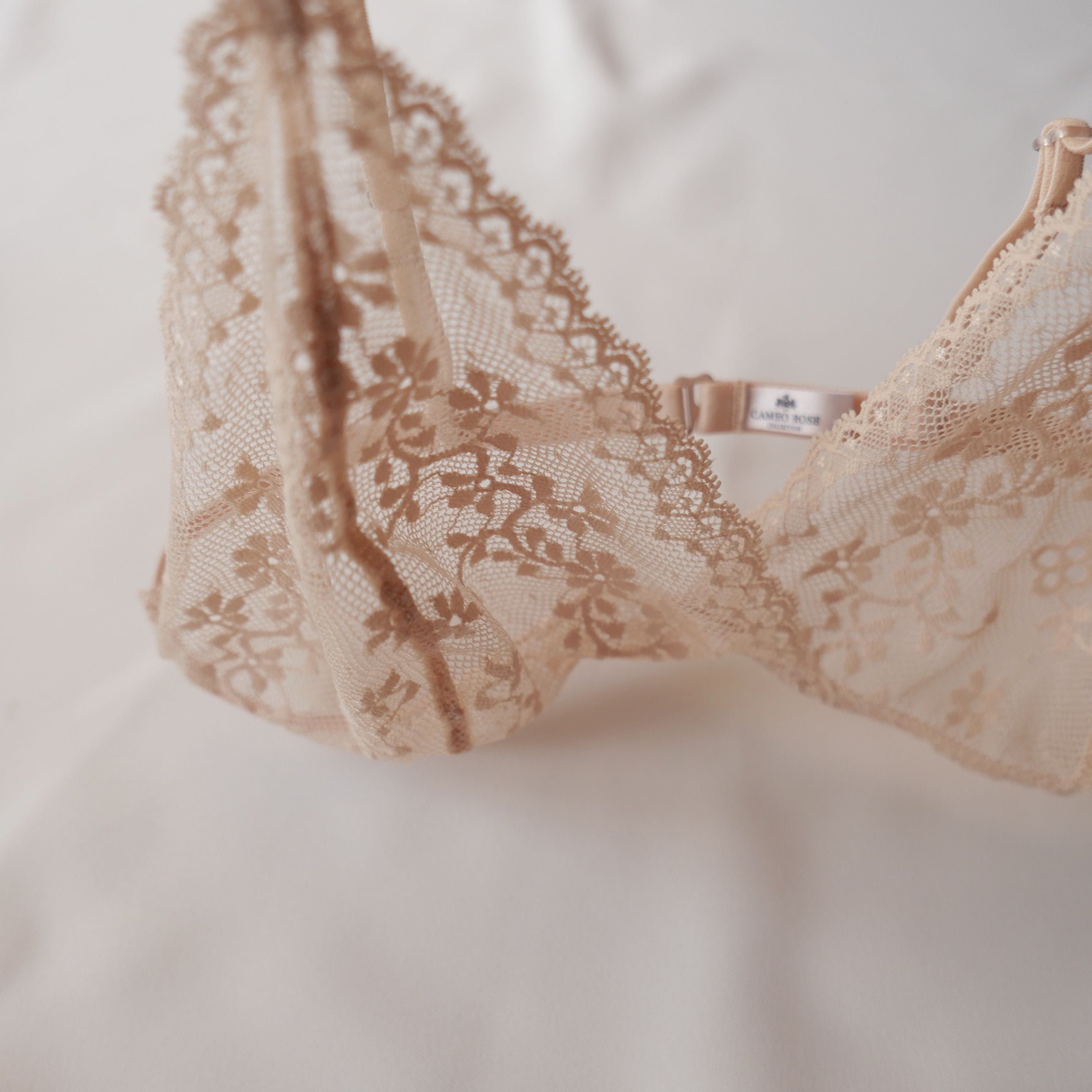 ฺBeige Bralette set (bra + panty)