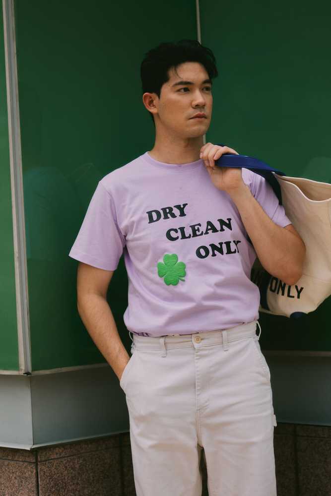 DCO LUCKY CLOVER TEE ( PURPLE )