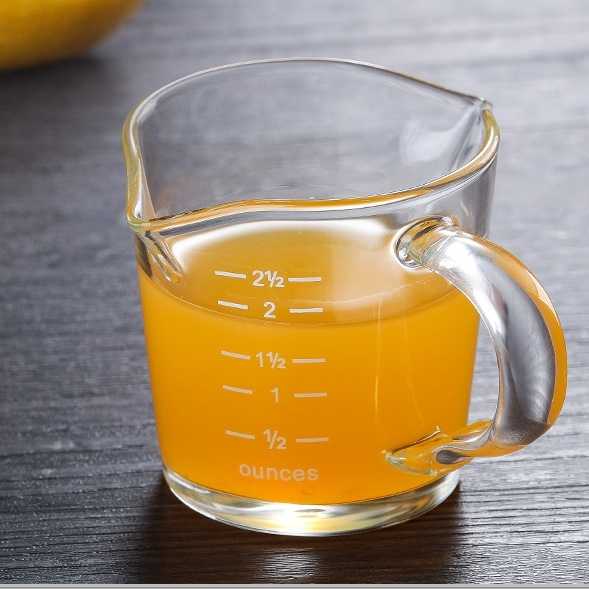 แก้วตวง 2 ทาง (มีหูจับ) 70ml.