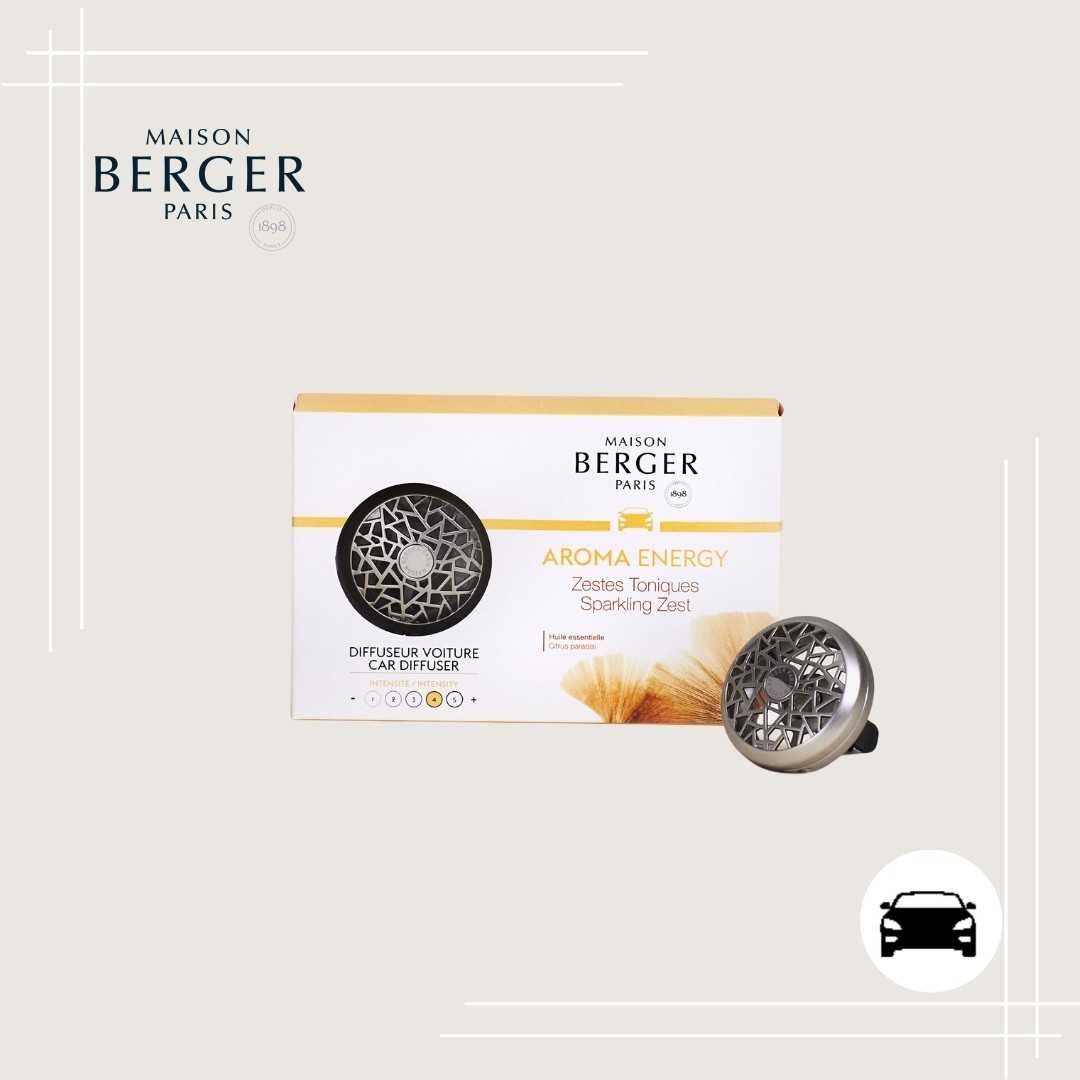 Aroma Energy Car Diffuser Hamper Gift Set