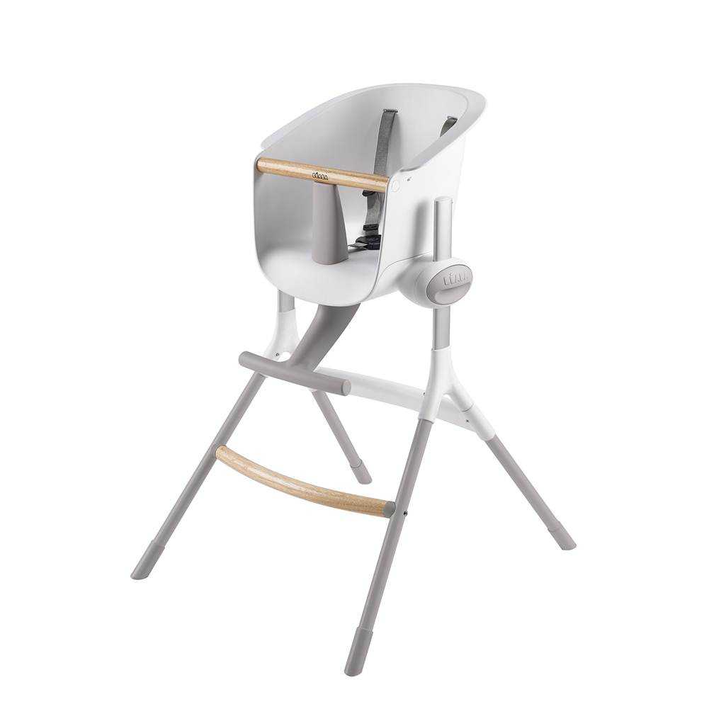 BEABA เก้าอี้ทานอาหารปรับได้ Up&Down High Chair GREY/WHITE