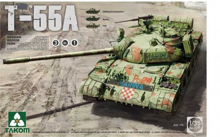 1/35 Russian Medium Tank T-55A