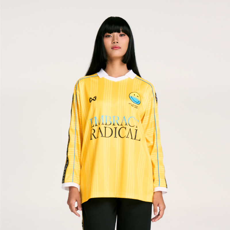 WARRIX เสื้อฟุตบอล Football Jersey Long Sleeve Smiley World Collection