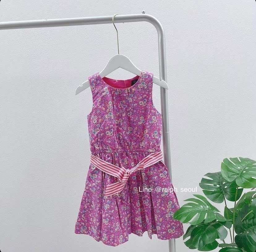 Ralph Lauren Flower Dress (Pink)
