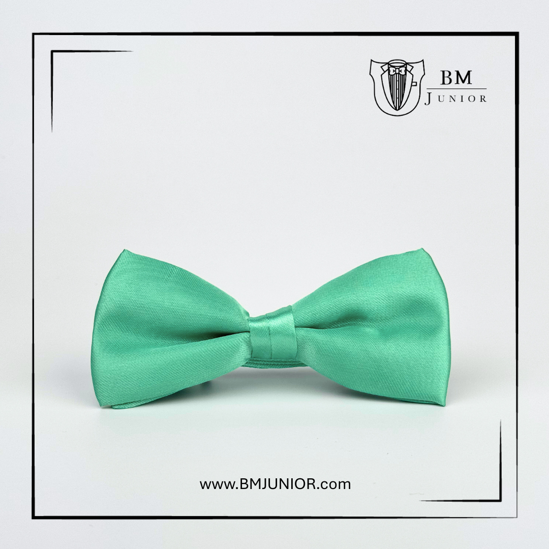 หูกระต่ายสำเร็จรูป สีเขียวมิ้นท์เข้ม | Turquoise Bowtie