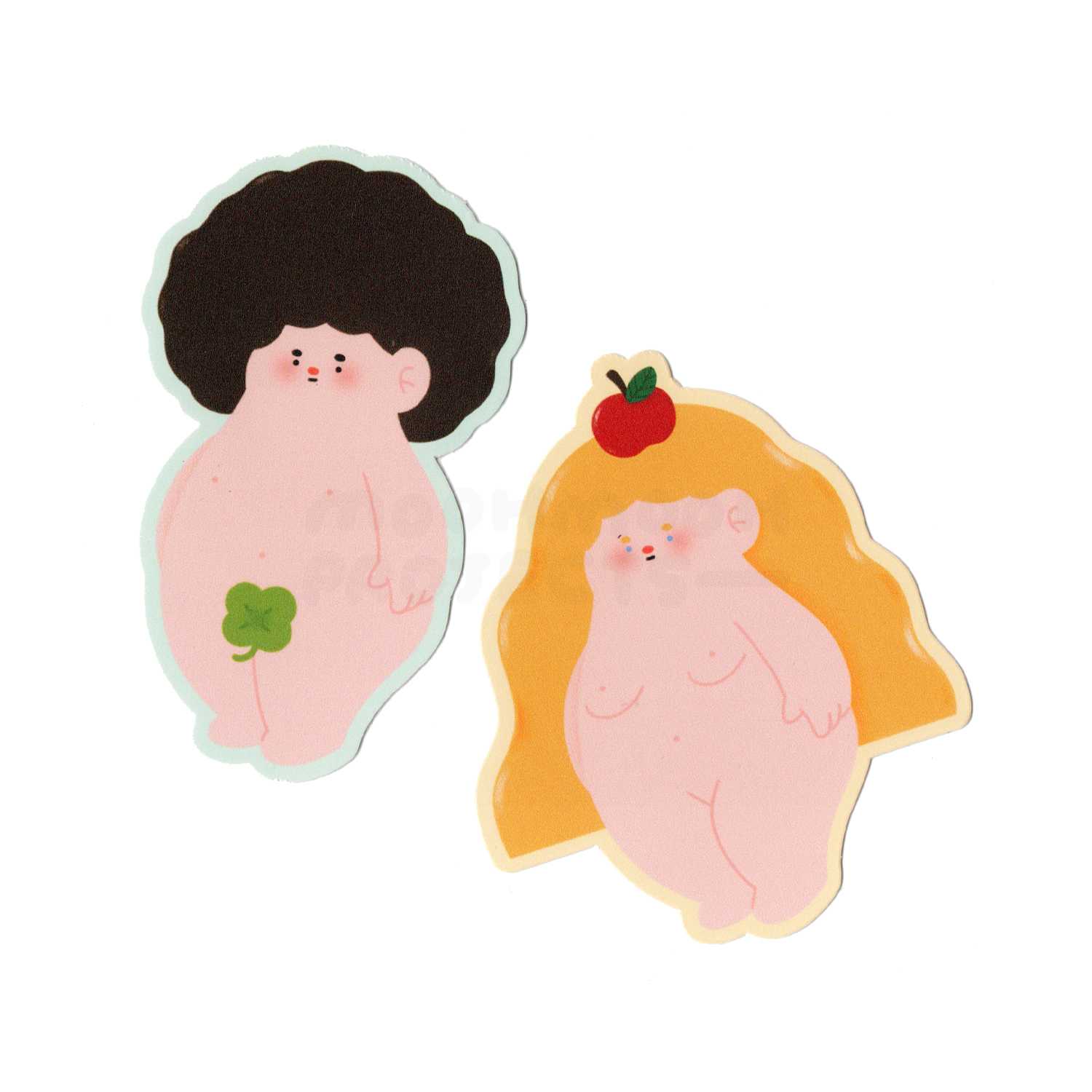 Sticker Flake - Eden Couple