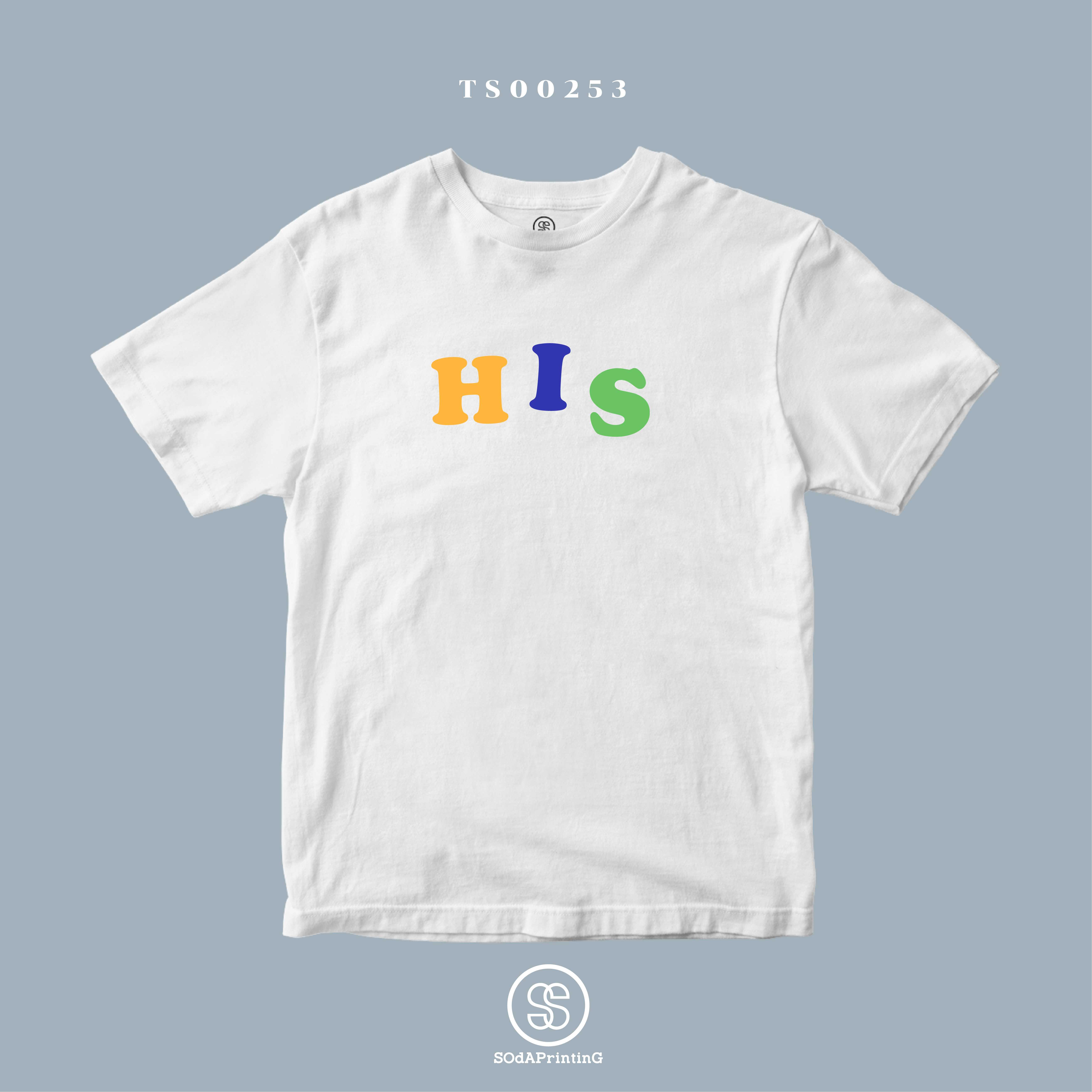 เสื้อ HIS สีขาว #LoveCollection #SOdAtee TS00253