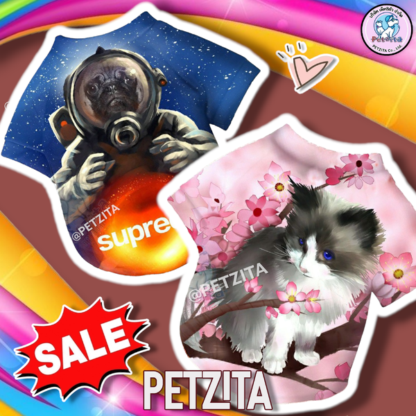 🇹🇭พร้อมส่ง🇹🇭 เสื้อลายกราฟฟิคสุดเท่ห์และน่ารัก #ลายแบรนด์ #ลาย3D