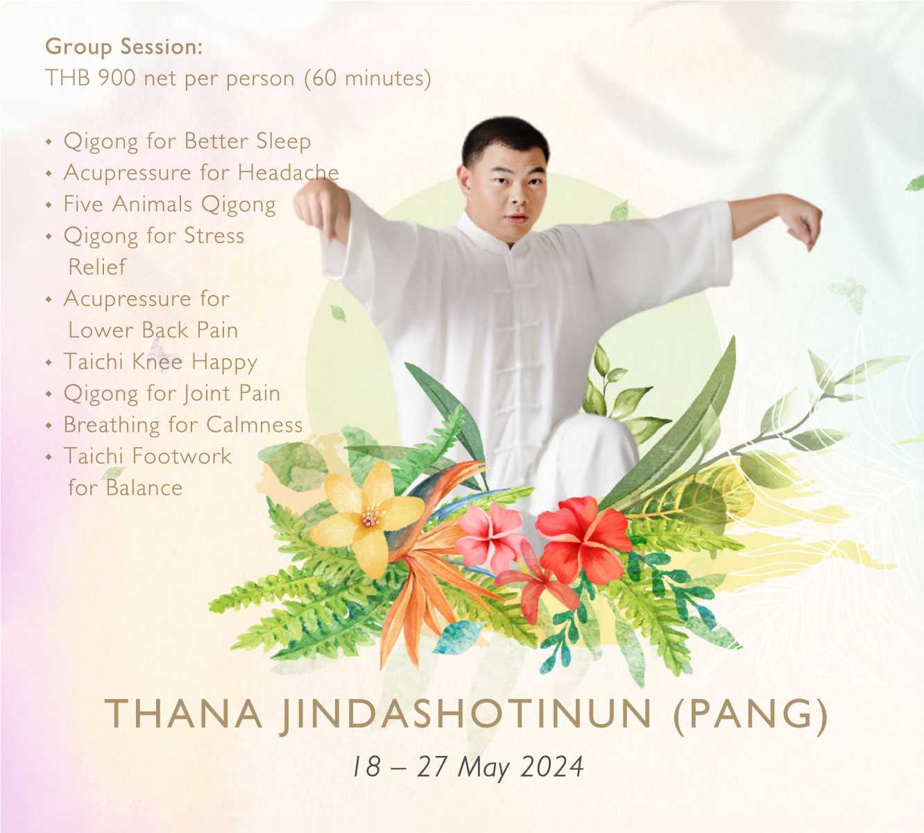 May Practitioner: Harmony Healer by Qigong Master (Group Session) - 60 minutes