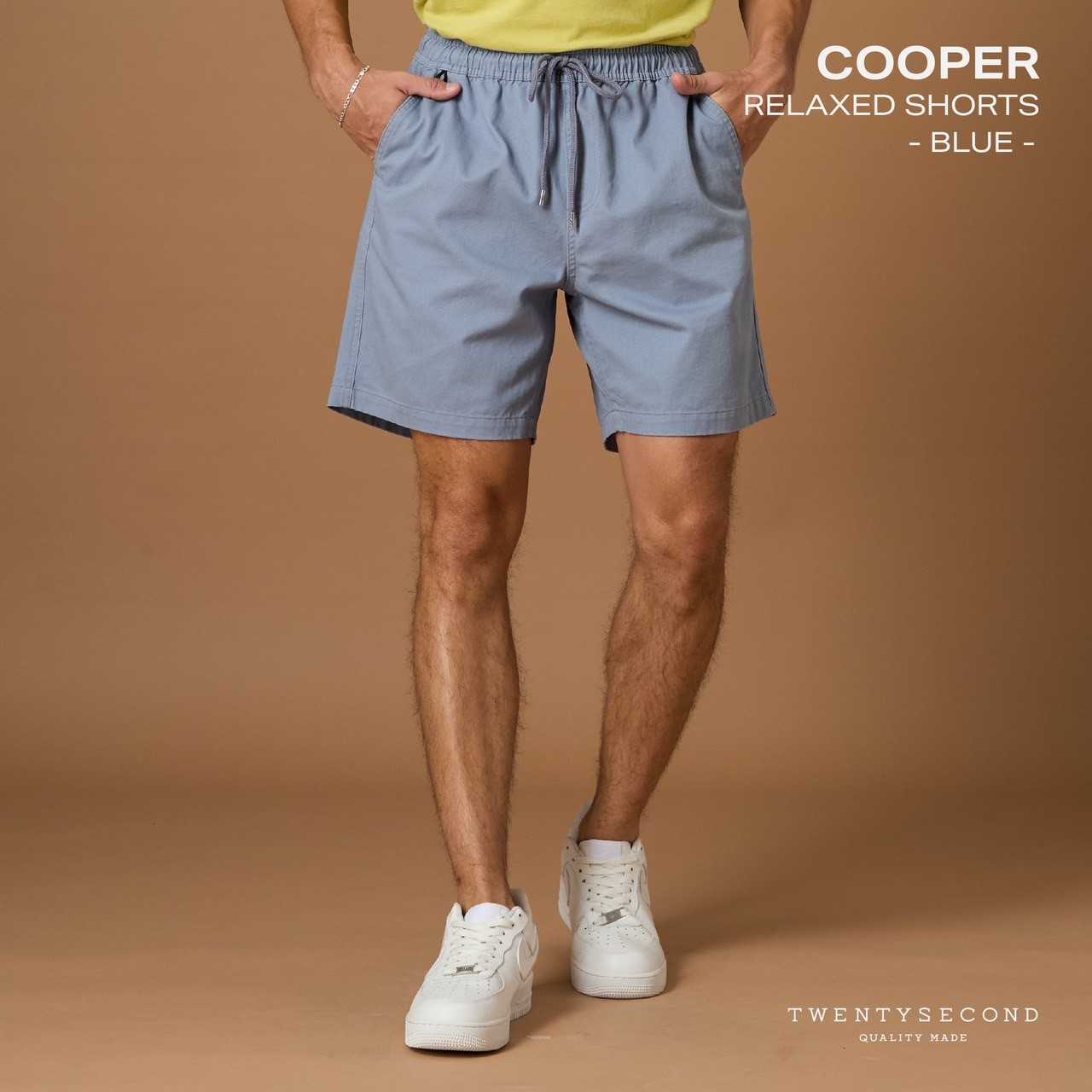 COOPER RELAXED SHORTS - BLUE