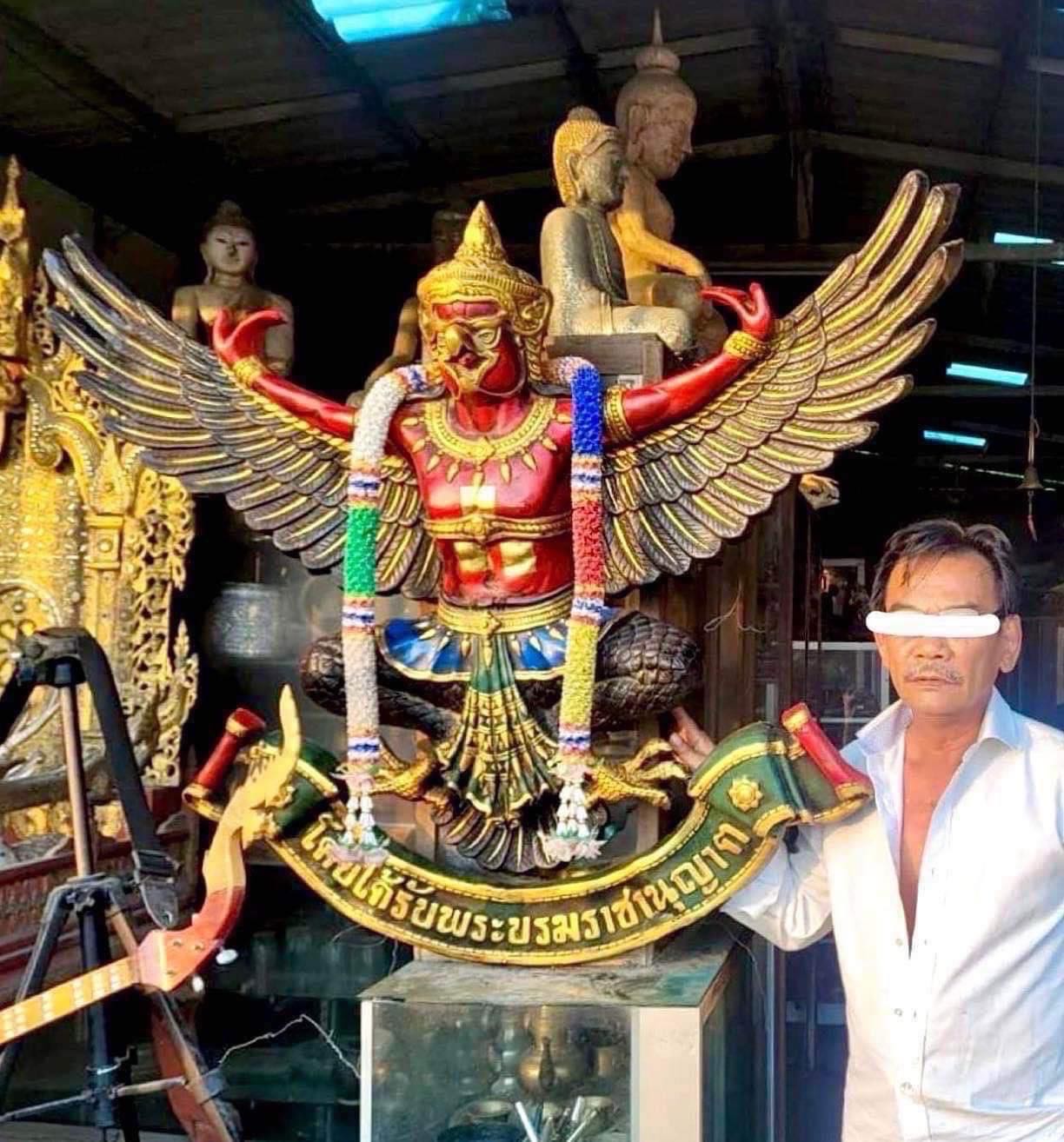 พญาครุฑใหญ่ ครุฑมือสอง ขนาด120ซม