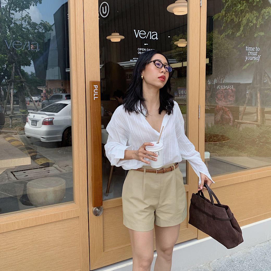 Plain casual shorts
