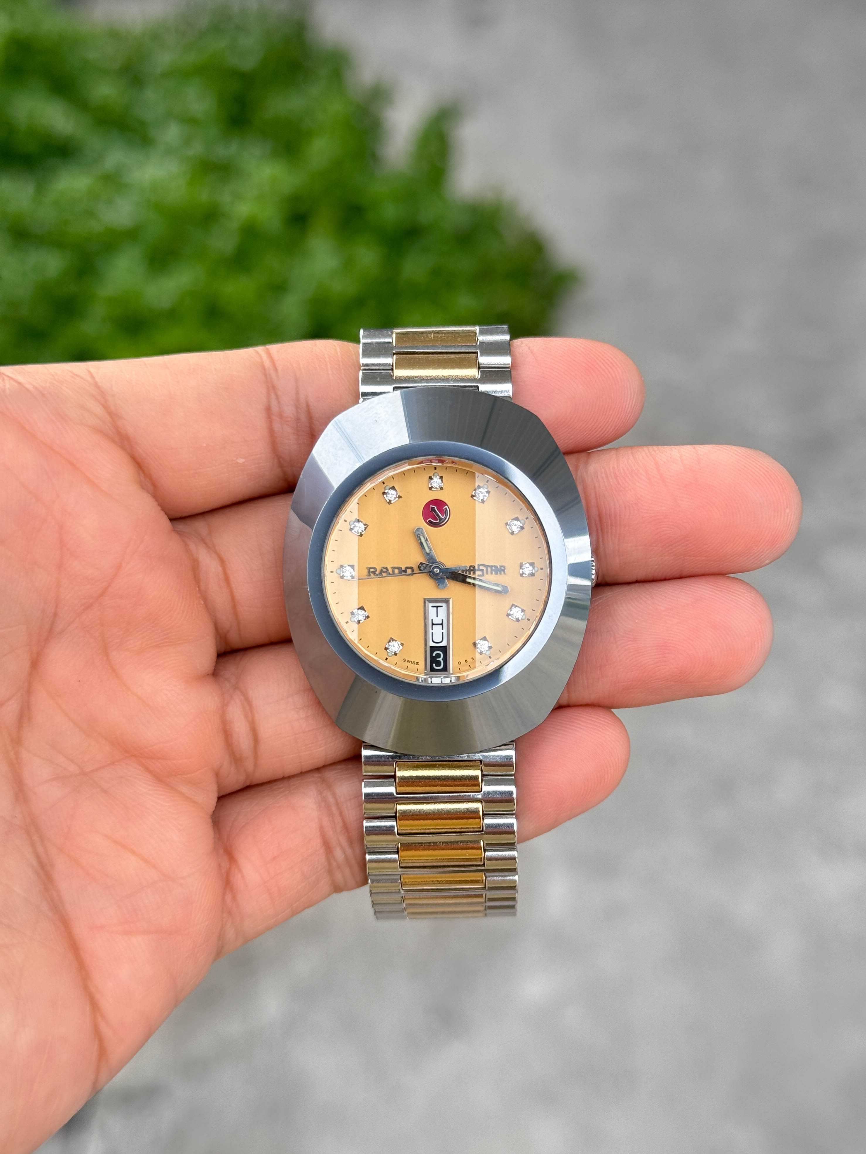 Rado Diastar 2tone Automatic Man Size Day-Date