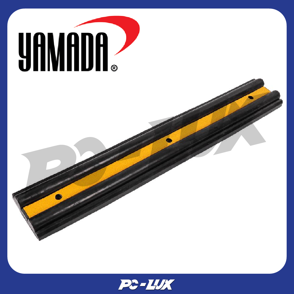 YAMADA ยางกันชนกำแพงสะท้อนแสง 100 ซม. สีเหลือง/ดำ