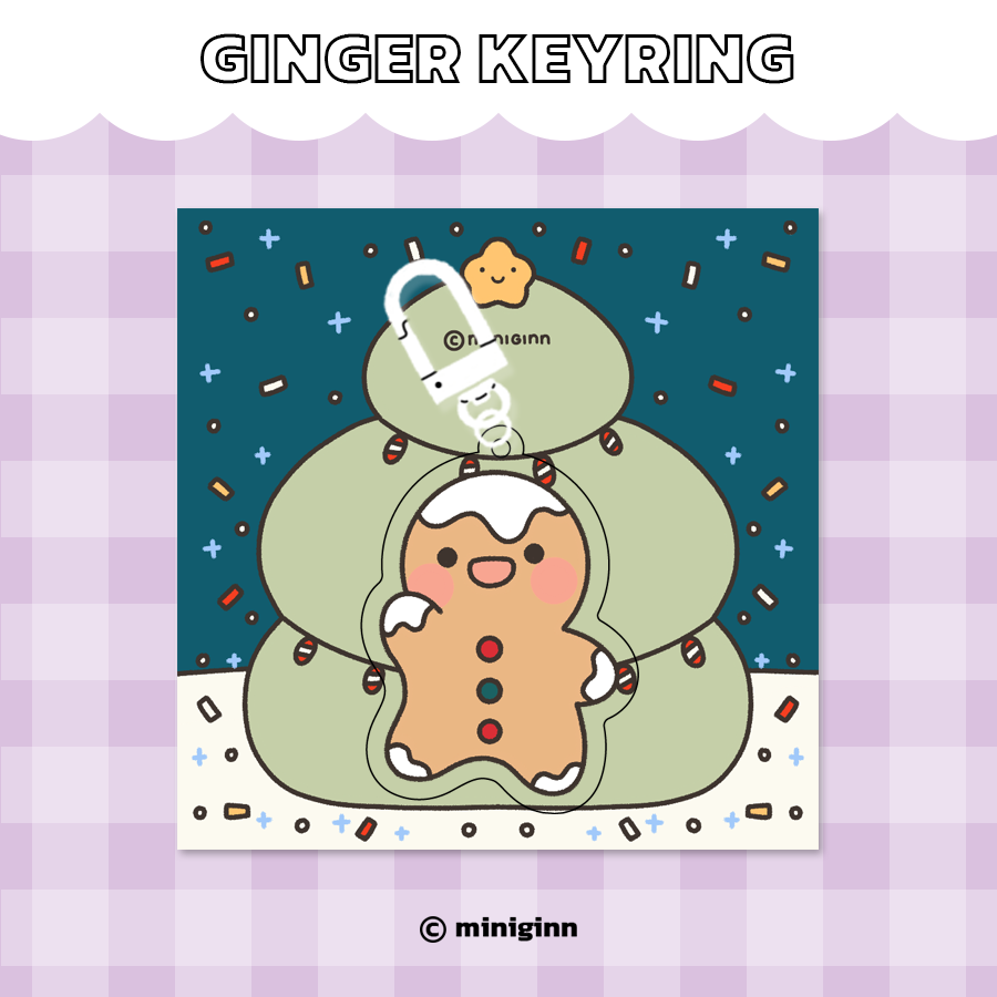 Ginger keyring