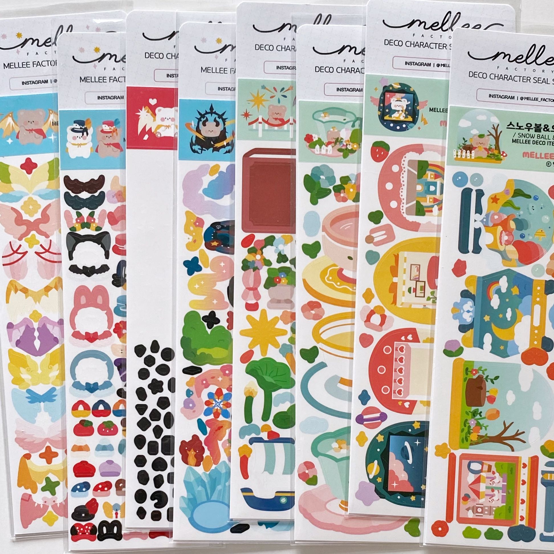 Mellee factory sticker pack
