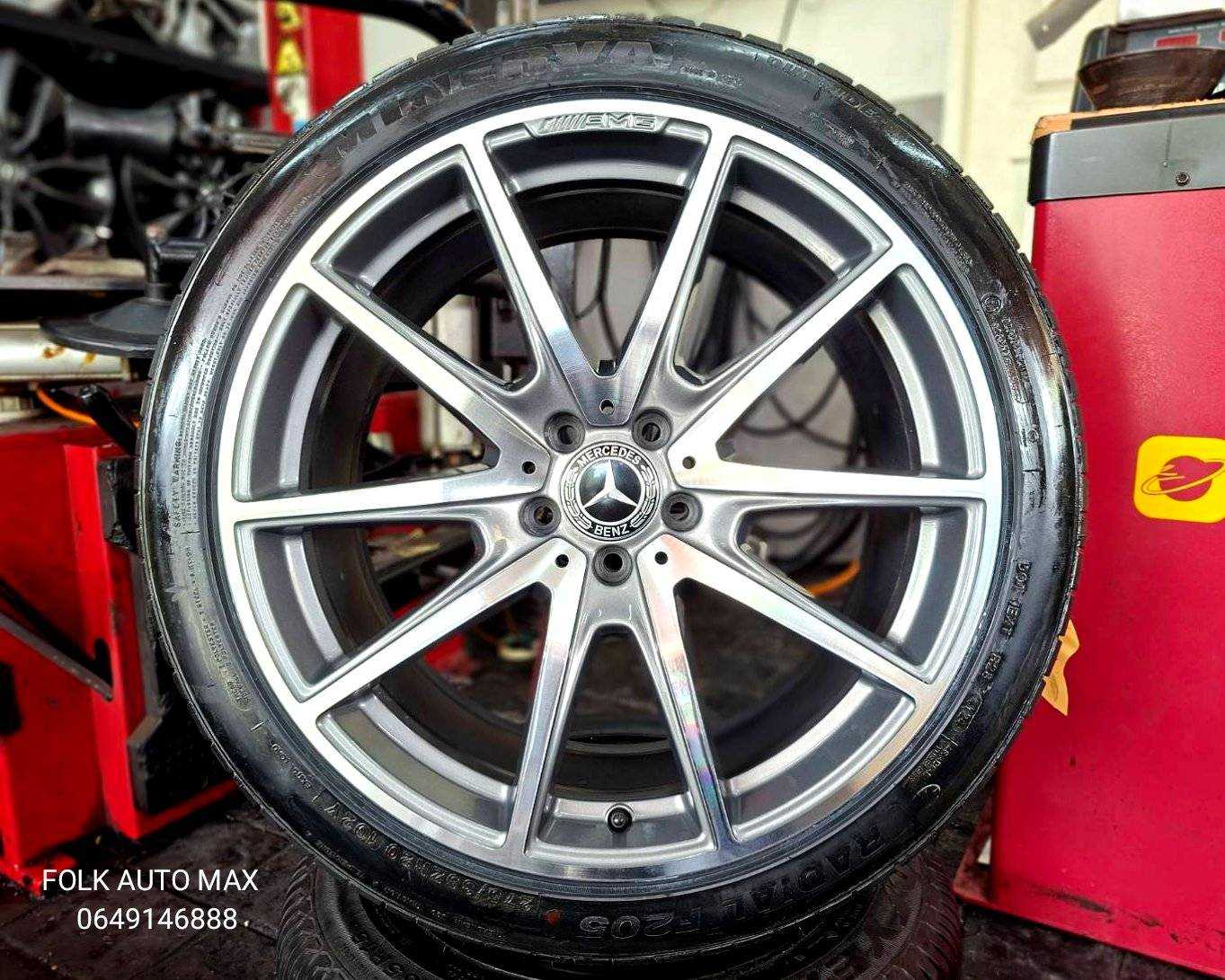 ปี 24 ล้อ Mercedes Benz แท้ขอบ 20 S Class W222 AMG  พร้อมยางใหม่ 1688568  91049368  91052368