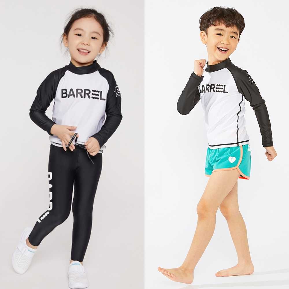 Kids Cali Rashguard WHITE BLACK