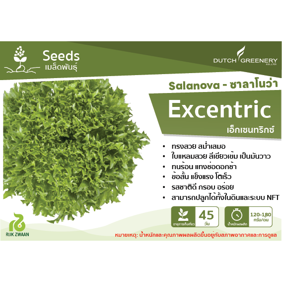 Incised Leaf Green - Excentric RZ