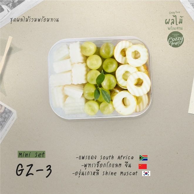 ชุดผลไม้รวมพร้อมทาน Mini Set GZ-3