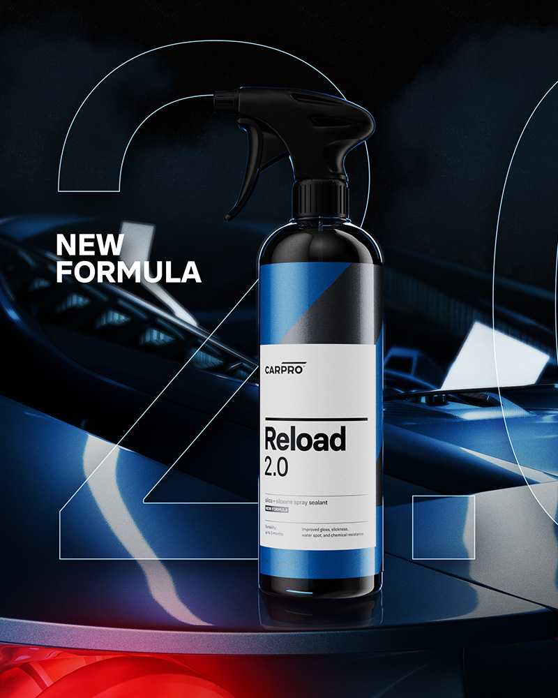 CARPRO New! Reload 2.0 สเปรย์บำรุงรักษาผิวเซรามิก ขนาด 500 ml และ 1 L (ขวดแท้พร้อมหัวสเปรย์)