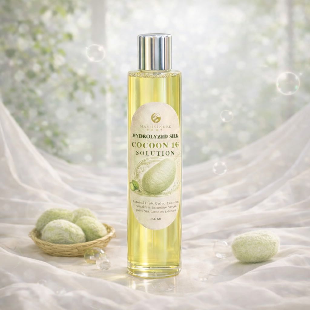 𝐌𝐢𝐝 𝐘𝐞𝐚𝐫 𝐒𝐚𝐥𝐞 𝟑𝟎% : HYDROLYZED SILK COCON 1 G SOLUTION (250 ml.)